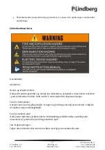 Preview for 11 page of P.Lindberg 9066341 User Manual