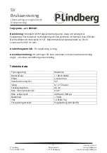 Preview for 39 page of P.Lindberg 9066341 User Manual