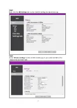 Preview for 8 page of P1 dx-825 Setup Manual