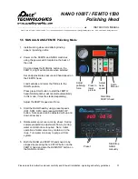 Preview for 27 page of Pace Technologies FEMTO 1500 Instruction Manual