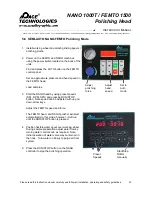 Preview for 28 page of Pace Technologies FEMTO 1500 Instruction Manual