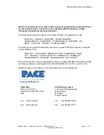 Preview for 11 page of Pace Sodr-X-Tractor SX-80 Operation And Maintenance Manual