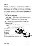 Preview for 3 page of Pace ST 45 Operation And Maintenance Manual