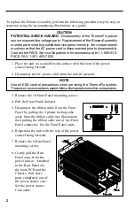 Preview for 2 page of Pace ThermoFlo 6008-0145-P1 Installation Instructions Manual