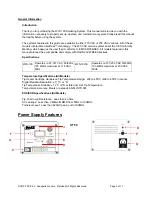 Preview for 3 page of Pace WJS 100 Operation And Maintenance Manual