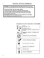 Preview for 2 page of PaceSaver Scout RF Owner'S Manual