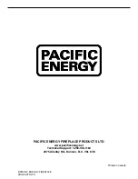 Preview for 24 page of Pacific energy Alderlea T5 Classic Insert Installation And Operating Instructions Manual