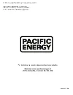 Preview for 36 page of Pacific energy MIRAGE 30 SERIES A Installation And Operating Instructions Manual