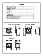 Preview for 2 page of Pacific energy Paci?c VISTA Installation And Operating Instructions Manual