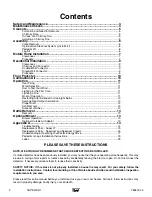 Preview for 2 page of Pacific energy SPECTRUM Installation And Operating Instructions Manual