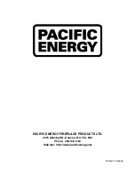 Preview for 24 page of Pacific energy SPECTRUM Installation And Operating Instructions Manual