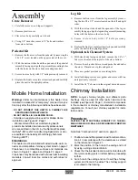 Preview for 6 page of Pacific energy STEP D1 Installation And Operating Instructions Manual