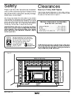 Preview for 3 page of Pacific energy SUMMIT INSERT Installation And Operation Instructions Manual