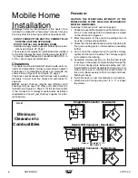 Preview for 6 page of Pacific energy SUPER 27 SPECTRUM Installation And Operating Instructions Manual