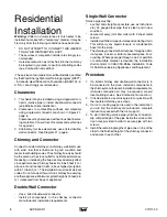 Preview for 8 page of Pacific energy SUPER 27 SPECTRUM Installation And Operating Instructions Manual