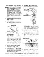 Preview for 11 page of Pacific hydrostar Pacific Hydrostar 2" or 3" Dirty Water Pump... Instructions Manual