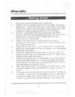 Preview for 6 page of Pacific PB 001 User Manual