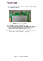 Preview for 8 page of Packard Bell Compasseo 800 Disassembly Manual