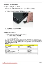 Preview for 44 page of Packard Bell DOTMA-111G16i Service Manual