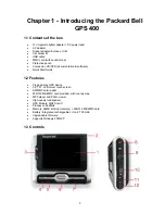 Preview for 5 page of Packard Bell GPS 400 User Manual