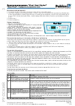 Preview for 23 page of Pahlen Maxi Heat Manual