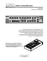 Paia 9308 Assembly And Using Manual preview