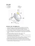 Preview for 2 page of Paier YTT502 Instruction Manual