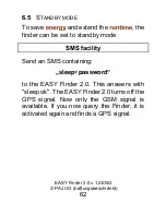 Preview for 62 page of PAJ EASY Finder 2.0 User Manual