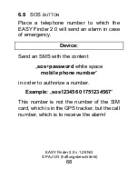 Preview for 68 page of PAJ EASY Finder 2.0 User Manual