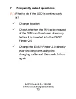 Preview for 75 page of PAJ EASY Finder 2.0 User Manual