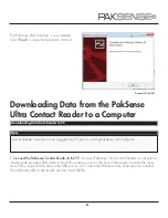 Preview for 13 page of PakSense Ultra Contact Label User Manual