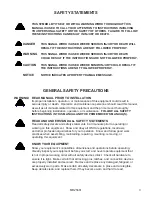 Preview for 6 page of paladin FFC  LAF5689 Operator And Parts Manual