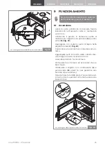 Preview for 25 page of Palazzetti ECOPALEX GTM70 Installation And Maintenance Manual