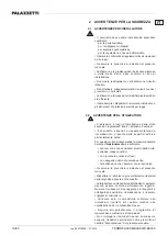 Preview for 16 page of Palazzetti monoblocco termopalex bs300 Instructions For Use And Maintenance Manual