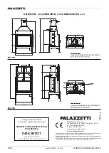 Preview for 60 page of Palazzetti monoblocco termopalex bs300 Instructions For Use And Maintenance Manual