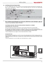 Preview for 69 page of Palazzetti MULTIFIRE BIO 9 Installation, Use And Maintenance Manual