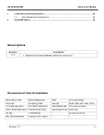 Preview for 3 page of Palfinger ILK 22 Installation Manual & Check-Off Sheet