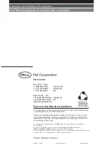 Preview for 69 page of Pall FP01087 Rev A Assembly And Installation Manual