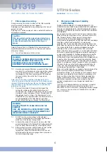 Preview for 4 page of Pall UT319 Series Service Instructions Manual