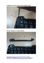 Preview for 4 page of Palm 3245WW - Wireless Keyboard With Bluetooth... Disassembly Instructions Manual