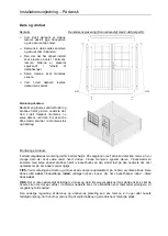 Preview for 73 page of Palmako FR28-3532 Installation Manual