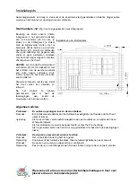 Preview for 85 page of Palmako Log cabin FR44-3857 Installation Manual