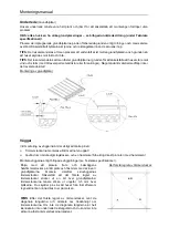 Preview for 68 page of Palmako Marseille 9 Assembly, Installation And Maintenance Manual