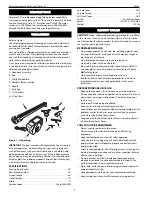 Preview for 2 page of Palmgren 84315 Operating Manual & Parts List