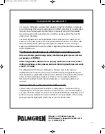 Preview for 20 page of Palmgren PALM9683295 Operating Manual & Parts List