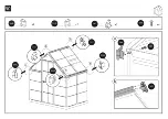 Preview for 61 page of Palram Harmony 6'x4' - Clear Glazing Assembly Instructions Manual