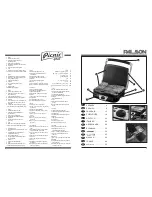 Preview for 2 page of PALSON PICNIC Operating Instructions Manual