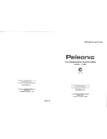 Palsonic 5155PF Owner'S Manual preview