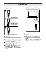 Preview for 9 page of Palsonic 7610WSPF Owner'S Manual