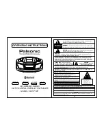 Palsonic CD3777BT Operating Instructions preview